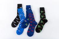 Calcetines casuales de moda de alta calidad para hombres, Dibujos animados, Serie de carritos de comida, divertidos - details 3