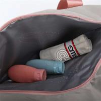 Bolsas de lona de viaje impermeables con separación de bolsillo seco y húmedo de gran capacidad personalizadas con compartimento para zapatos - details 4