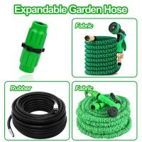 Kit de reparación de manguera de jardín extensible, conectores macho hembra de doble canal, bolsillos de manguera para manguera de jardín de 3, 4, 5 y 8 pulgadas, 10 unidades - details 5