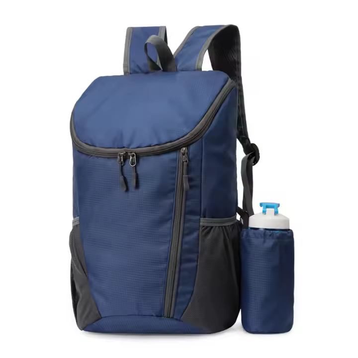Mochila plegable portátil de 23l, bolsa de montañismo, ultraligera, para ciclismo al aire libre, mochila de viaje y senderismo Llevar consigo Portabilidad Movimiento Almacenamiento portátil Bolsa de cuero - 1