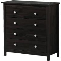 Moblit Comoda de Cuatro Cajones de Madera de Pino Maciza Duradera y Robusta 78.5x75x35 cm - details 0