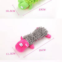 Juguete de Peluche para Perro Forma Animal Sonido de Peluche Pequeño perro Chihuahua Yorkshire Bichon Muñeco de Masticar Limpieza de Dientes para Mascotas Interior - details 5