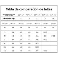 Sujetador con borde de acero Jacquard para mujer, ropa interior cómoda de gran tamaño, soporte superior - details 0