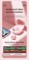 Lenovo-auriculares inalámbricos LP38 TWS originales, cascos con Bluetooth 5,4, cancelación de ruido inteligente, modo Dual para música y juegos - details 12