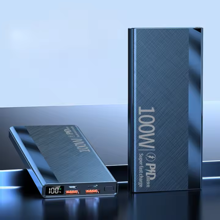 Powerbank 10000 mAh, salida Total de 100W, PD20W + QC3.0, pantalla de nivel de batería - 1