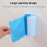 Soporte de Bolsa de Basura sin Clavos Montado en la Pared para Hogar, Cocina, Baño - details 2