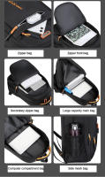 Mochipa Oxford Impermeable para Hombre - Bolsa de Ordenador de Negocios - Mochila de Viaje Informal - details 6