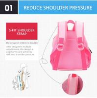 Mochilas escolares de animales para niños pequeños, morral Escolar de neopreno con dibujos de monos en 3D, para guardería - details 17