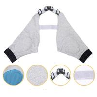 Práctica funda de recuperación para perros transpirable, envoltura de codo suave de algodón para cachorros, Protector de codo ajustable antilamer para perros, pata delantera - details 3