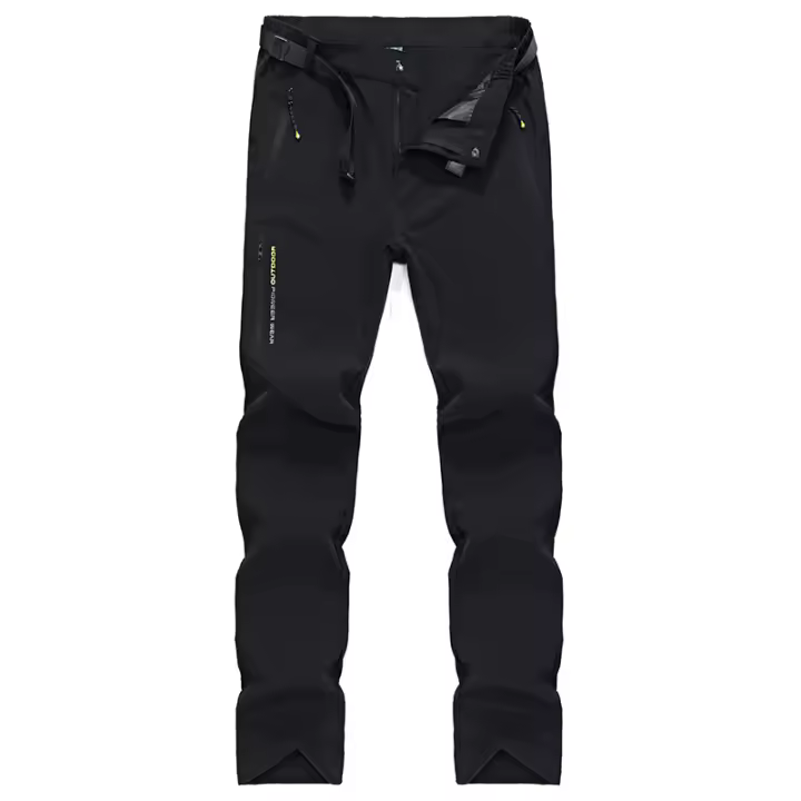 LNGXO Pantalones de Senderismo Impermeables Secado Rápido, Transpirables, Ajuste Elástico para Trekking, Acampar, Escalar, Correr al Aire Libre - 1