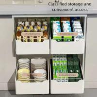 Nuevo con rieles deslizantes, cajón de cocina extraíble, bandeja tipo caja de especias, estante de almacenamiento, organizador de gabinetes - details 3