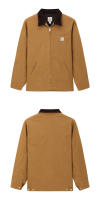 DAFEILI Primavera Verano Casual Vintage Lavado Forro de Malla Ropa de Trabajo Lona Detroit Chaquetas - details 3