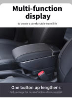 Caja de almacenamiento central para Reposabrazos de coche, accesorios de decoración de interfaz, pieza de reacondicionamiento Interior, para Hyundai I10 - details 8