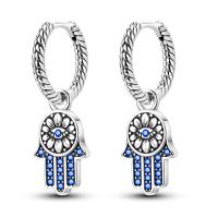Pendientes de plata de ley 925 para mujer, Piercing de circonita cúbica brillante, joyería fina de compromiso, regalos - details 18