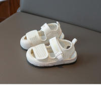 Sandalias De Verano Para Bebés Niños Y Niñas Primera Caminata Suaves Transpirables Tallas 1-3 Años Color Beige Azul Morado - details 9