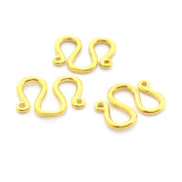 Cierre de latón color oro de 18K en forma de S y M para pulseras y collares, suministros para la fabricación de joyería, accesorios para bricolaje. - details 65