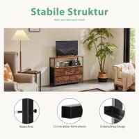 Mueble de Vestidor de Tela Estable con Marco de Acero Ideal para Dormitorio, Salón - details 22
