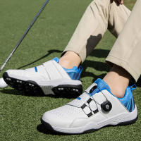 Zapatos de golf zapatos para hombres y mujeres perilla automática corbata material alto antideslizante - details 12