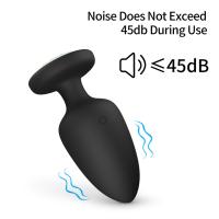 Vibrador Anal con control remoto inalámbrico para hombres y mujeres, juguete sexual con luz Led, tapón Anal, masajeador de próstata, Vagina y ano - details 2