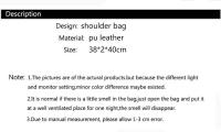 Bolso de hombro de cuero PU Vintage para mujer, bolso Hobo de gran capacidad, bolso de oficina, bolsos de compras simples informales, moda de invierno - details 0