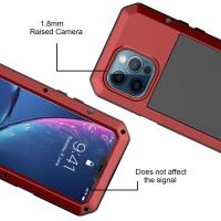 IAOOPOO Caja de Aluminio de Protección Pesada para iPhone Anti-caída de Pantalla de Vidrio - details 2