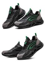 Zapatos de seguridad con punta de plástico para electricista, zapatillas de trabajo ligeras con aislamiento, ANTIPERFORACIONES - details 16