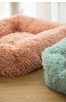 Cama de Mascotas de Peluche Cálida para Invierno Tamaño Rectangular Pequeño Mediano Grande - details 14