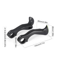 Extensión de Manillar de Bicicleta de Diseño Ergonómico Agarre de Fin de Manillar para MTB, Bicicleta de Carretera, Ciclismo Crucero 21.8-22.2mm - details 7