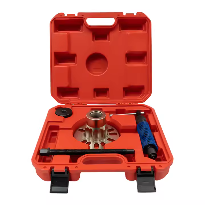 Extractor de eje de transmisión de cojinete de cubo de rueda hidráulica 10T, herramienta extractora de prensa para VW, Audi, SEAT, Skoda, Opel, Fiat, Renault, Peugeot, Citroen - 1