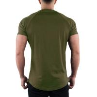 Camiseta de Algodón con Cuello Redondo y Manga Corta Ideal para Entrenamiento de Fitness y Correr - details 8