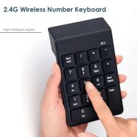 Hot 2.4G Wireless Keyboard 18 Keys Digital Number for Accounting Finance  Numeric Smart Keypad For Laptop Notebook - details 0