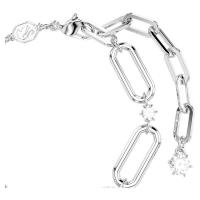 SWΑRΟVSΚΙ Constella Brazalete Pulsera Oro Amarillo / Blanco, Chapado en Rodio - details 3