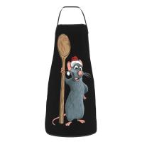 Unisex Ratatouille Remy con cuchara delantal adultos mujeres hombres Chef Tablier cocina para cocinar película animada pintura - details 108