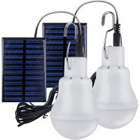 Luz Solar colgante de 12W, lámpara alimentada por luz Solar de emergencia, impermeable, con carga USB, para interior y exterior - details 2