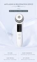 Masajeador facial recargable para rejuvenecimiento de la piel Dispositivo de belleza facial portátil de uso doméstico - details 0