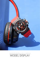 Relojes deportivos digitales LED de estilo informal, reloj electrónico de moda, de cuarzo multifunción, resistente al agua hasta 50M - details 15