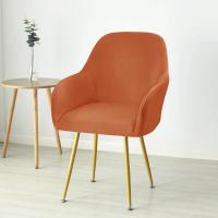 Cubierta de Silla de Comedor de Terciopelo Suave Cubierta Elástica de Spandex para Silla de Oficina, Hotel, Boda, Sala de Estar - details 29