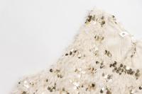 New 2025 Women Round Neck Sleeveless Frayed Sequin Tank Top Chic Party Crop Top Streetwear ropa de mujer - details 3