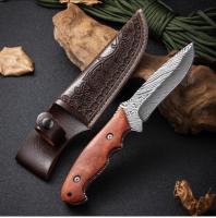Cuchillo de cocina 1 pieza acero inoxidable martensita mango de madera sólida adecuado para barbacoa familiar uso en la cocina - details 6