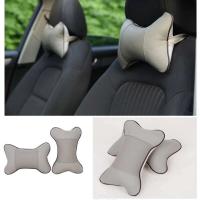Bolso de cuello de cuero PU BUNO Alivio del dolor de cabeza Almohada universal llena de fibra - details 3