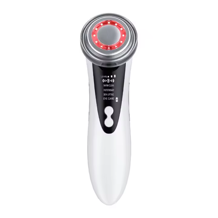 Aparato Radiofrecuencia Facial 5 en 1, Masajeador Facial Eléctrico Reafirmante, Limpieza Facial, Antiarrugas, Rejuvenecimiento, Radiofrecuencia Facial y Corporal Profesional - 1
