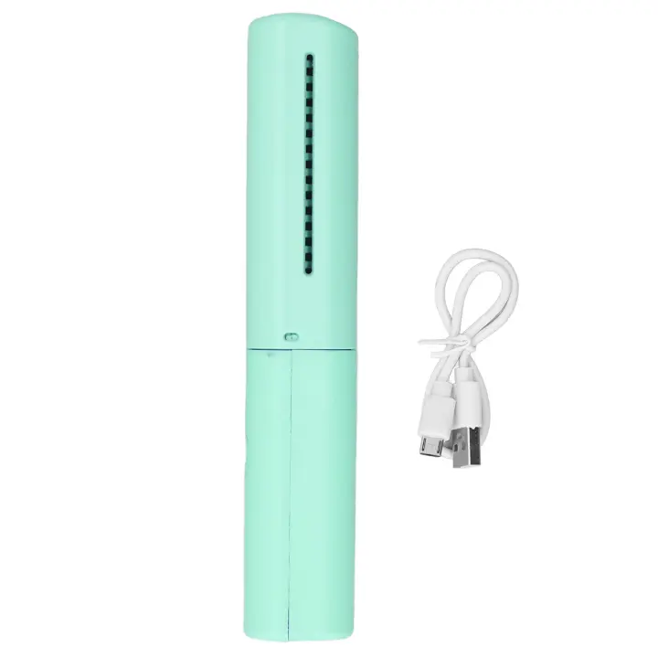 Peine alisador de pelo, cepillo inalámbrico, Mini rizador de pelo eléctrico recargable para el hogar, viaje, Verde - 1