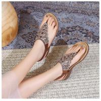Sandalias Mujer 2025 con Cristales y Plataforma |   Tira en Dedo para Verano, Diseño Elegante y Fresco para Playa y Ciudad - details 14