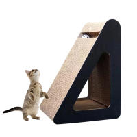 Rascador de cartón para gatos, texturas de alta densidad, promueve actividad, adecuado para compañero íntimo - details 4