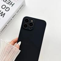 Fundas cruzadas simples, funda con cordón de silicona líquida para teléfono para iPhone 15, 11, 12, 13, 14 Pro Max, cuerda, collar, correa, funda suave - details 5