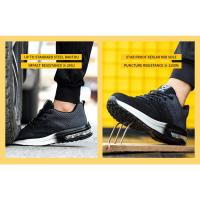 Zapatos De Seguridad Para Trabajo Con Punta De Acero Antideslizantes Y Respirables Para Hombres Botas De Trabajo Ligeras Y Confortables Para Construcción - details 6