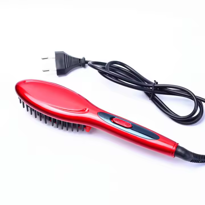 Secador de Cabello Profesional Cepillo de Aire Caliente Eléctrico Una Paso Certificado CE - 1