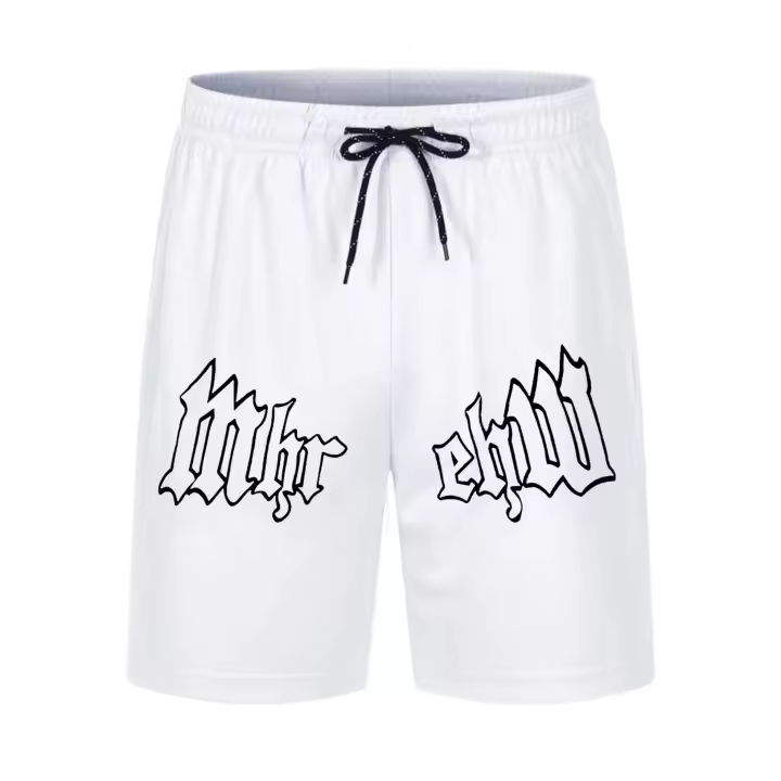 Ropa deportiva estampada de verano para hombre, pantalones cortos, lencería informal, correr para entrenamiento físico, pantalones cortos rápidos - 1