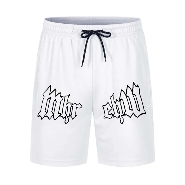 Ropa deportiva estampada de verano para hombre, pantalones cortos, lencería informal, correr para entrenamiento físico, pantalones cortos rápidos - 1