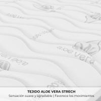 Colchón Viscoelástico, Espuma, Altura ± 26cm, 135x190 cm - details 1